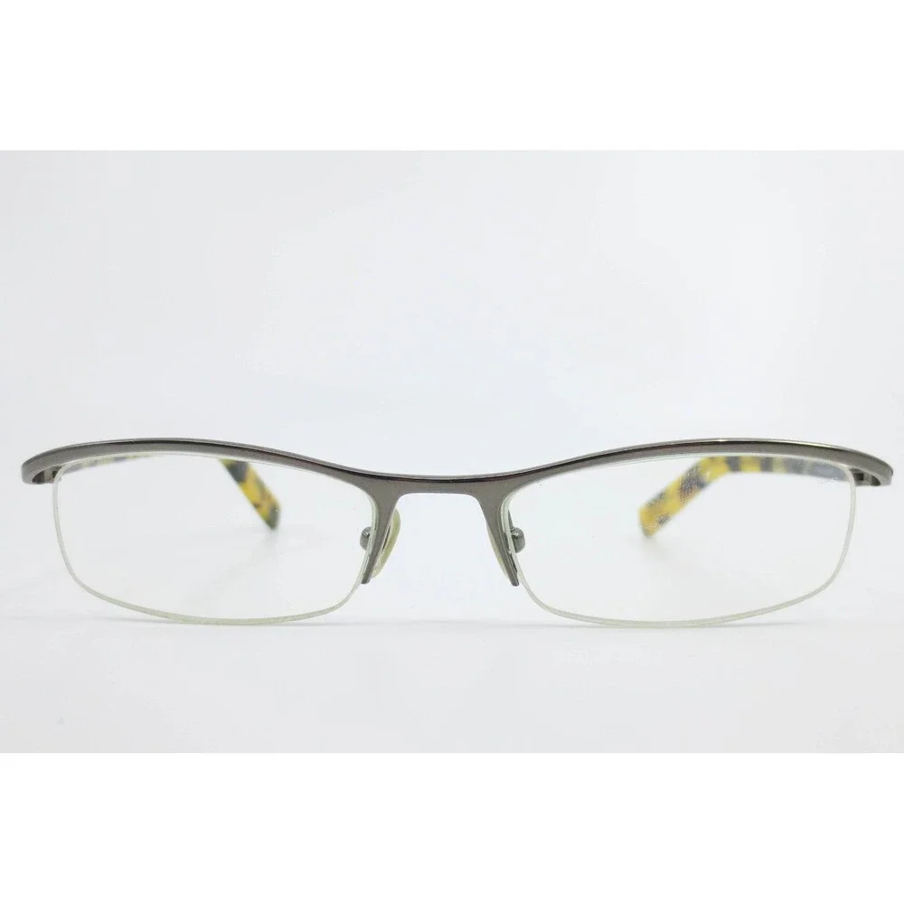 Ray-Ban RB8586 1000 Titanium Eyeglasses Gunmetal Tortoise Rectangular 51-17-135